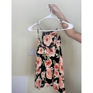 forever 21 floral tank top